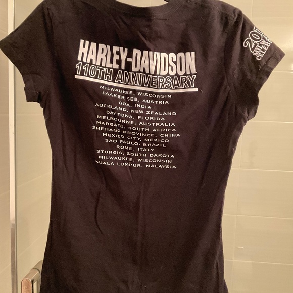 Official Harley Davidson 110th Anniversary Tee - Picture 6 of 8